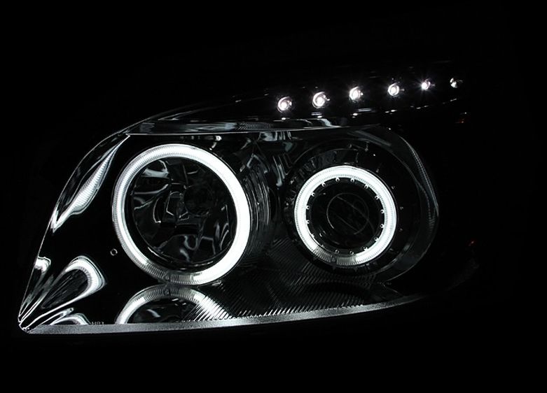 Φανάρια εμπρός Toyota Rav4 (2006-2009) angel eyes - chrome , με λάμπες (Η1) - σετ 2τμχ. - € 431,9 Φανάρια εμπρός Toyota Rav4 (2006-2009) angel eyes - chrome , με λάμπες (Η1) - σετ 2τμχ.