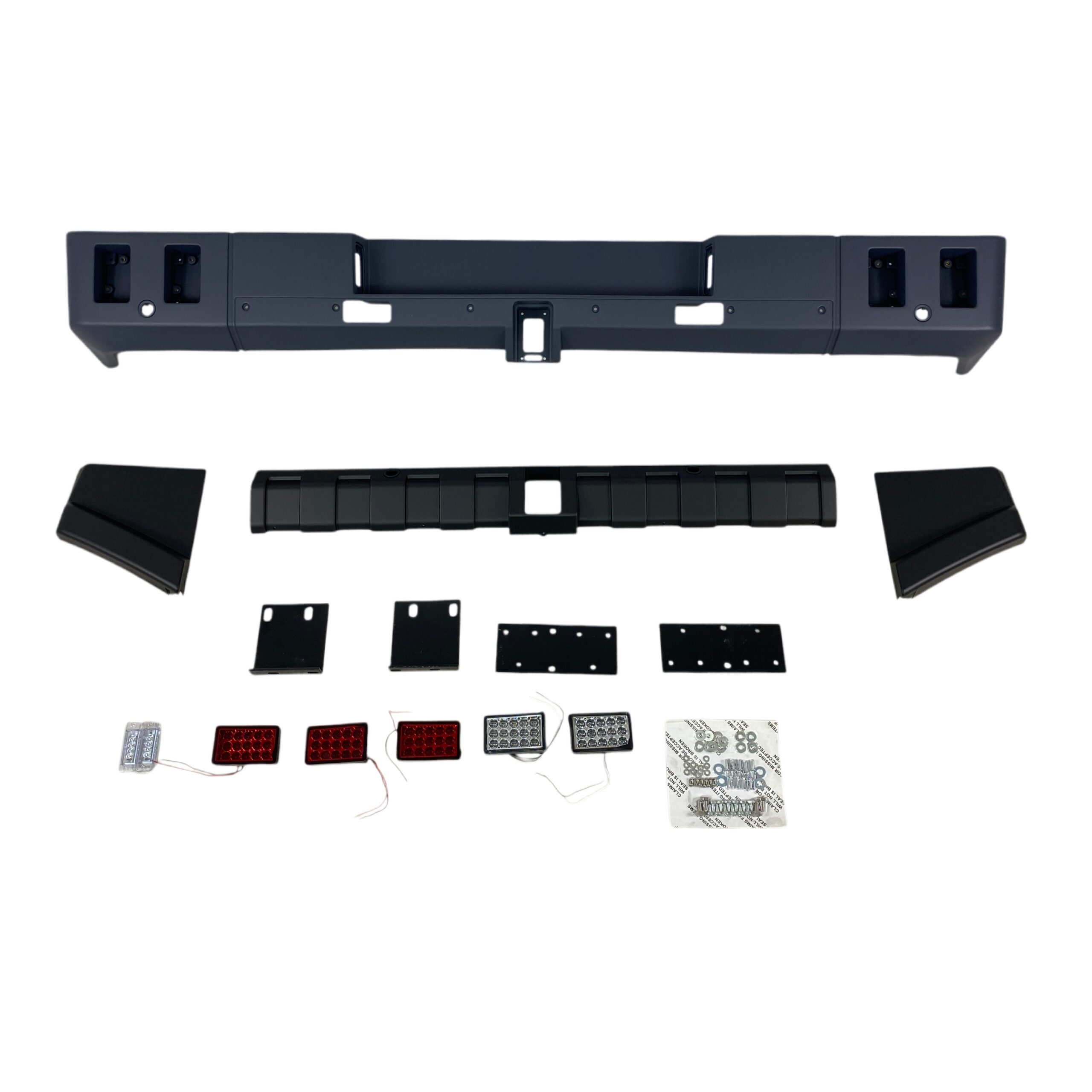 Πίσω προφυλακτήρας Mercedes G-class W463 (1989-2010) - BRABUS Look - € 648,9 Πίσω προφυλακτήρας Mercedes G-class W463 (1989-2010) - BRABUS Look