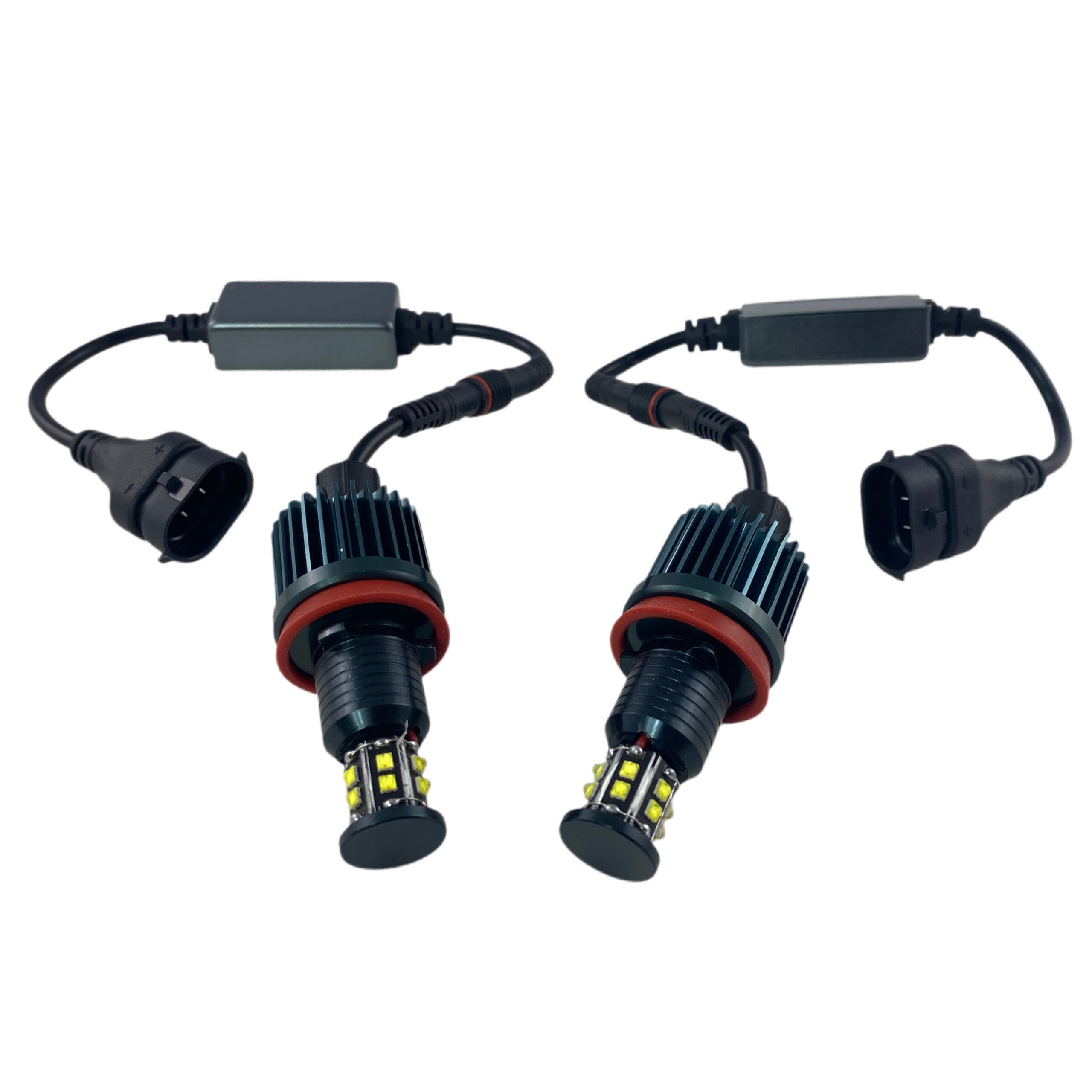 Angel eyes BMW E60 2008+ / E90 2008+ / X6 / E70 X5 2007+ 120W led - τύπου H8,10 000 lumen - 2τμχ. - € 59,9 Angel eyes BMW E60 2008+ / E90 2008+ / X6 / E70 X5 2007+ 120W led - τύπου H8,10 000 lumen - 2τμχ.