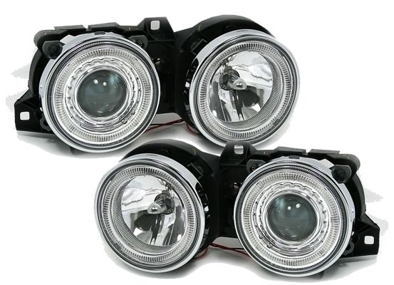 Φανάρια εμπρός BMW E30 (1982-1994) - chrome , χωρίς λάμπες (Η7) - σετ 2τμχ. - € 278,9 Φανάρια εμπρός BMW E30 (1982-1994) - chrome , χωρίς λάμπες (Η7) - σετ 2τμχ.