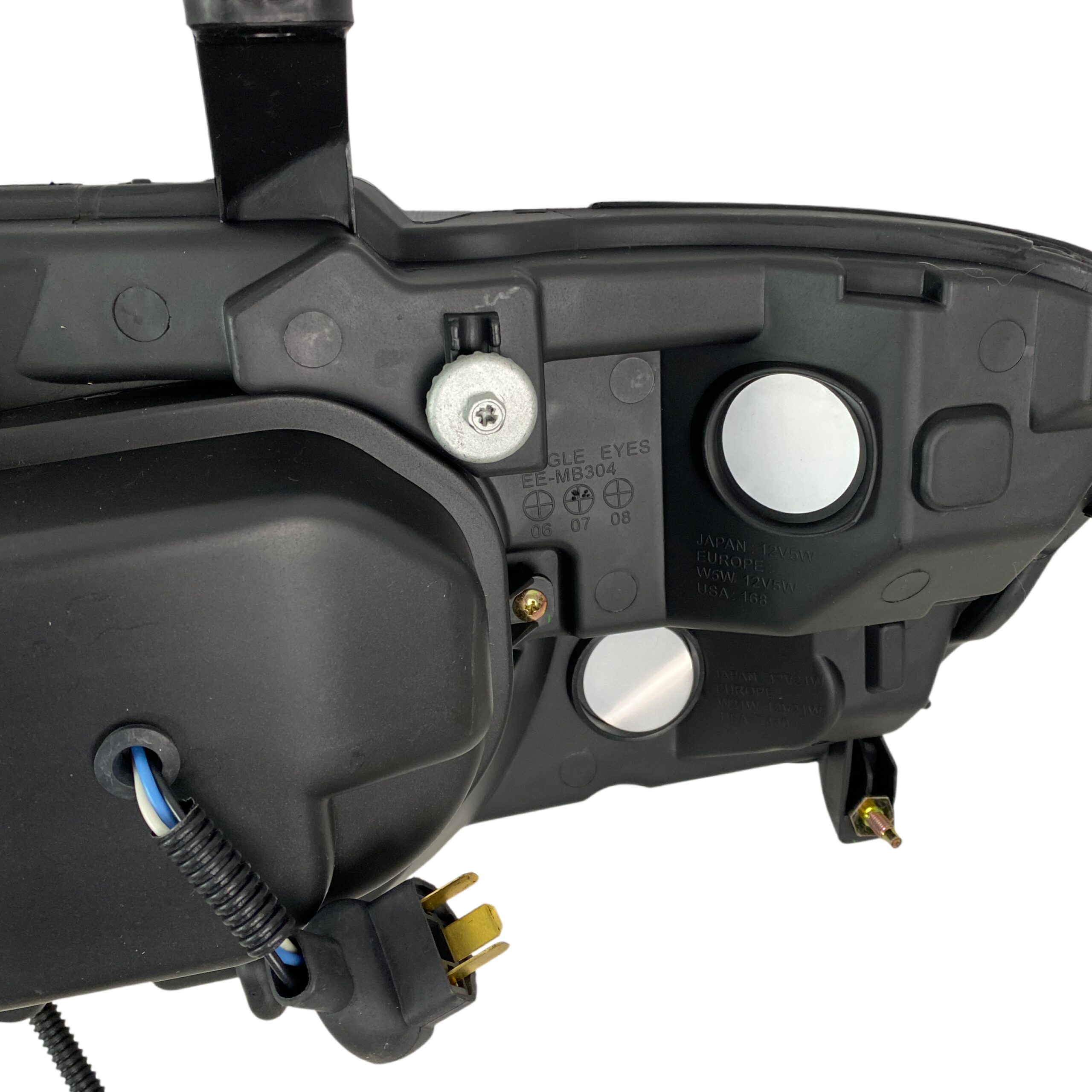 Φανάρια εμπρός Mitsubishi Pajero (2001-2006) angel eyes - μαύρα , με λάμπες (Η1) - σετ 2τμχ. - € 351,9 Φανάρια εμπρός Mitsubishi Pajero (2001-2006) angel eyes - μαύρα , με λάμπες (Η1) - σετ 2τμχ.