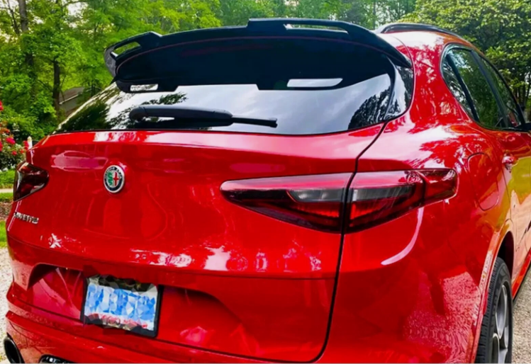 Αεροτομή οροφής Alfa Romeo Stelvio (2017-2021)- μαύρη γυαλιστερή - € 117,9 Αεροτομή οροφής Alfa Romeo Stelvio (2017-2021)- μαύρη γυαλιστερή