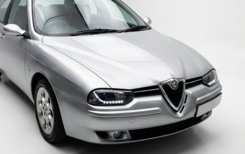 Φανάρια εμπρός Alfa Romeo 156 (1997-2003) led - μαύρα , με λάμπες (Η1) - σετ 2τμχ. - € 483,9 Φανάρια εμπρός Alfa Romeo 156 (1997-2003) led - μαύρα , με λάμπες (Η1) - σετ 2τμχ.
