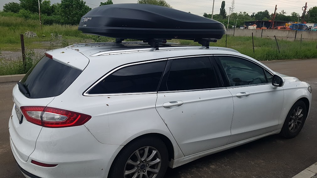 Μπαγκαζιέρα οροφής Junior Altro 200x90x41cm με διπλό άνοιγμα με κλειδί, 500 λίτρα - μαύρη - € 483,9 Μπαγκαζιέρα οροφής Junior Altro 200x90x41cm με διπλό άνοιγμα με κλειδί, 500 λίτρα - μαύρη