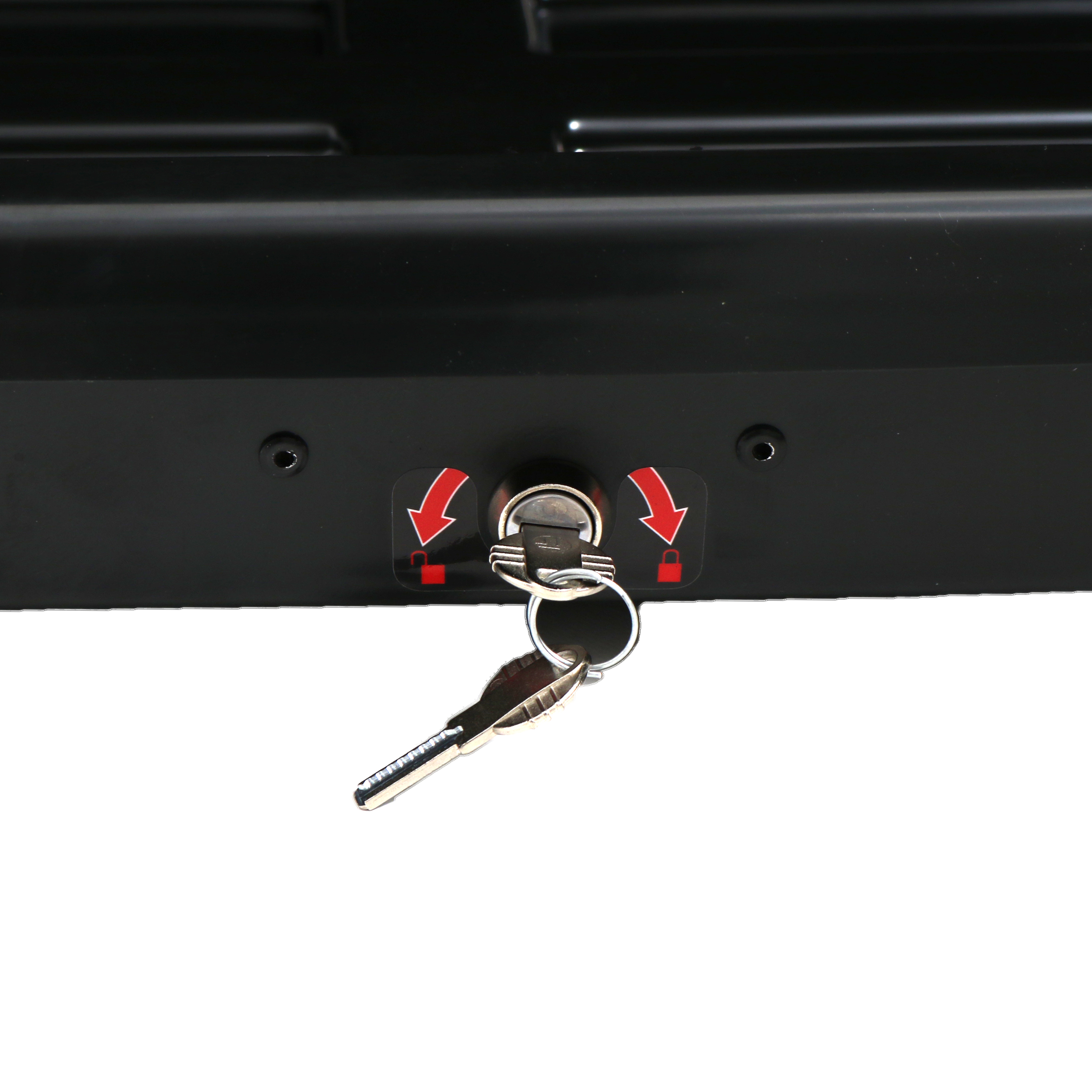 Μπαγκαζιέρα οροφής Junior Altro 200x90x41cm με διπλό άνοιγμα με κλειδί, 500 λίτρα - μαύρη - € 483,9 Μπαγκαζιέρα οροφής Junior Altro 200x90x41cm με διπλό άνοιγμα με κλειδί, 500 λίτρα - μαύρη
