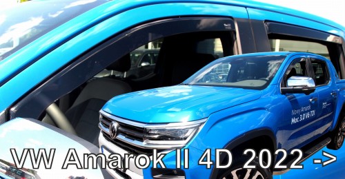 Ανεμοθραύστες Vw Amarok (2022+) - 4τμχ. εμπρός και πίσω, Heko - € 79,9 Ανεμοθραύστες Vw Amarok (2022+) - 4τμχ. εμπρός και πίσω, Heko