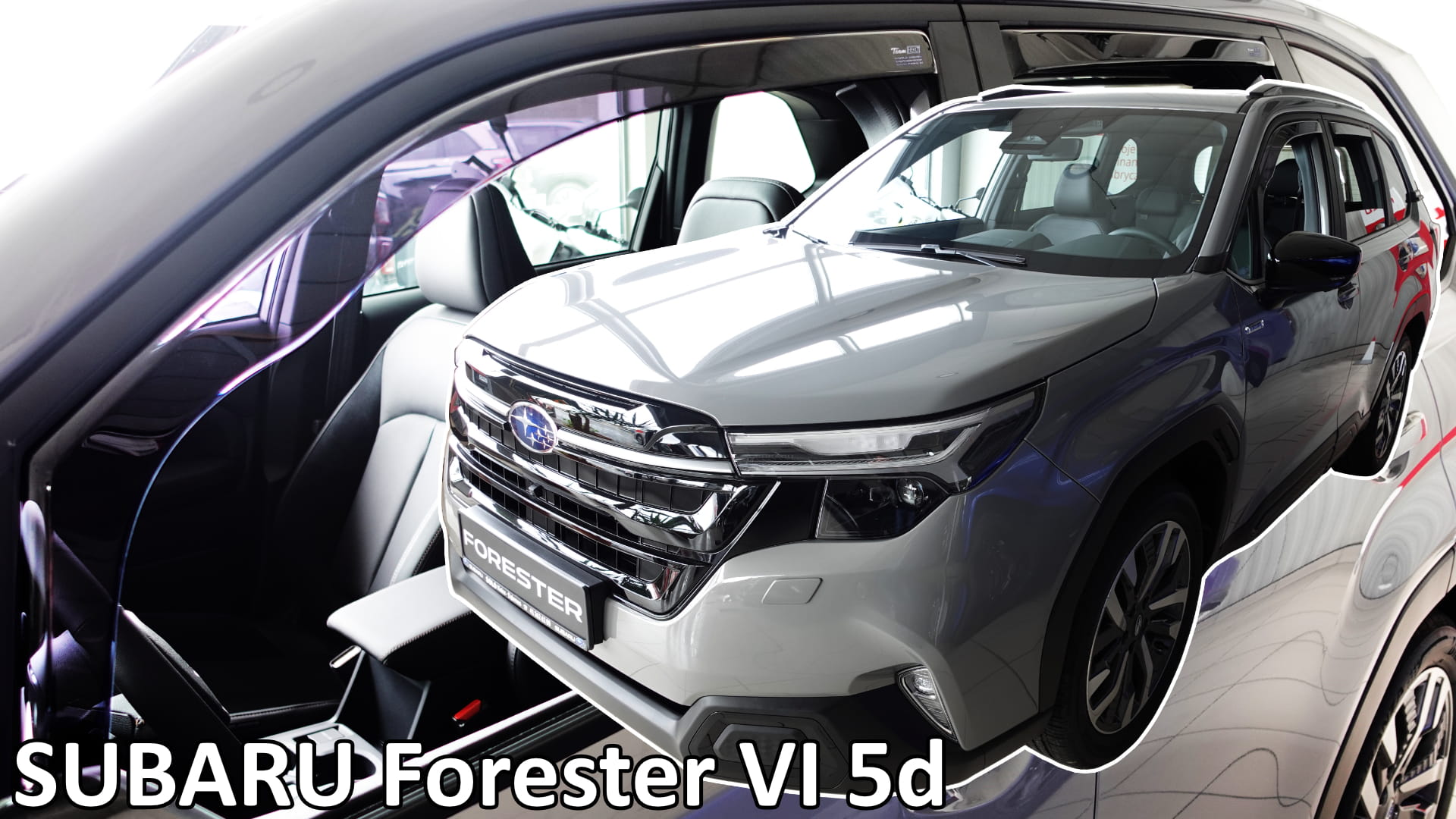 Ανεμοθραύστες Subaru Forester (2024+) - 4τμχ. εμπρός και πίσω, Heko - € 79,9 Ανεμοθραύστες Subaru Forester (2024+) - 4τμχ. εμπρός και πίσω, Heko