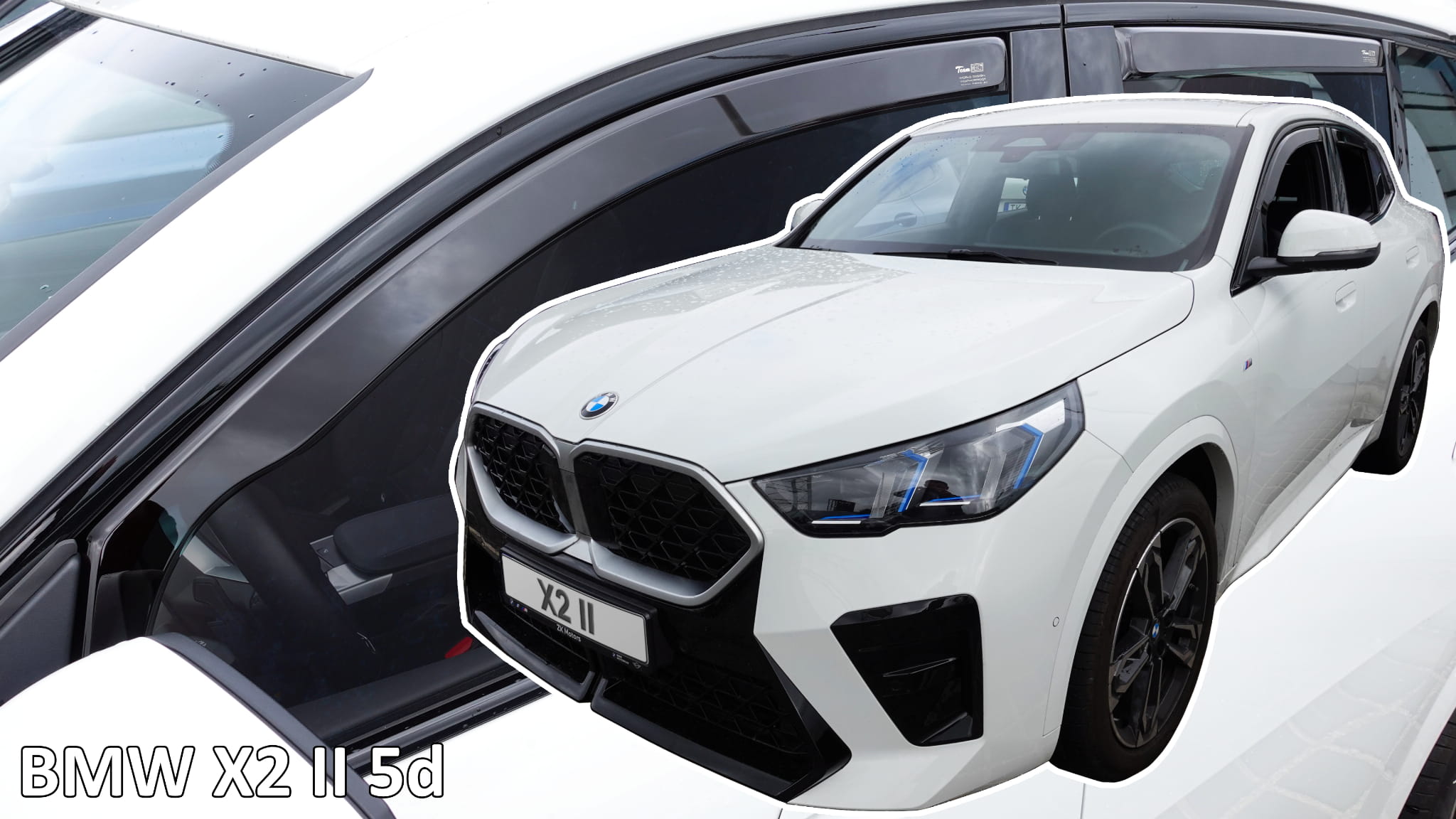 Ανεμοθραύστες BMW X2 (U10) / iX2 (2023+) - 4τμχ. εμπρός και πίσω, Heko - € 79,9 Ανεμοθραύστες BMW X2 (U10) / iX2 (2023+) - 4τμχ. εμπρός και πίσω, Heko