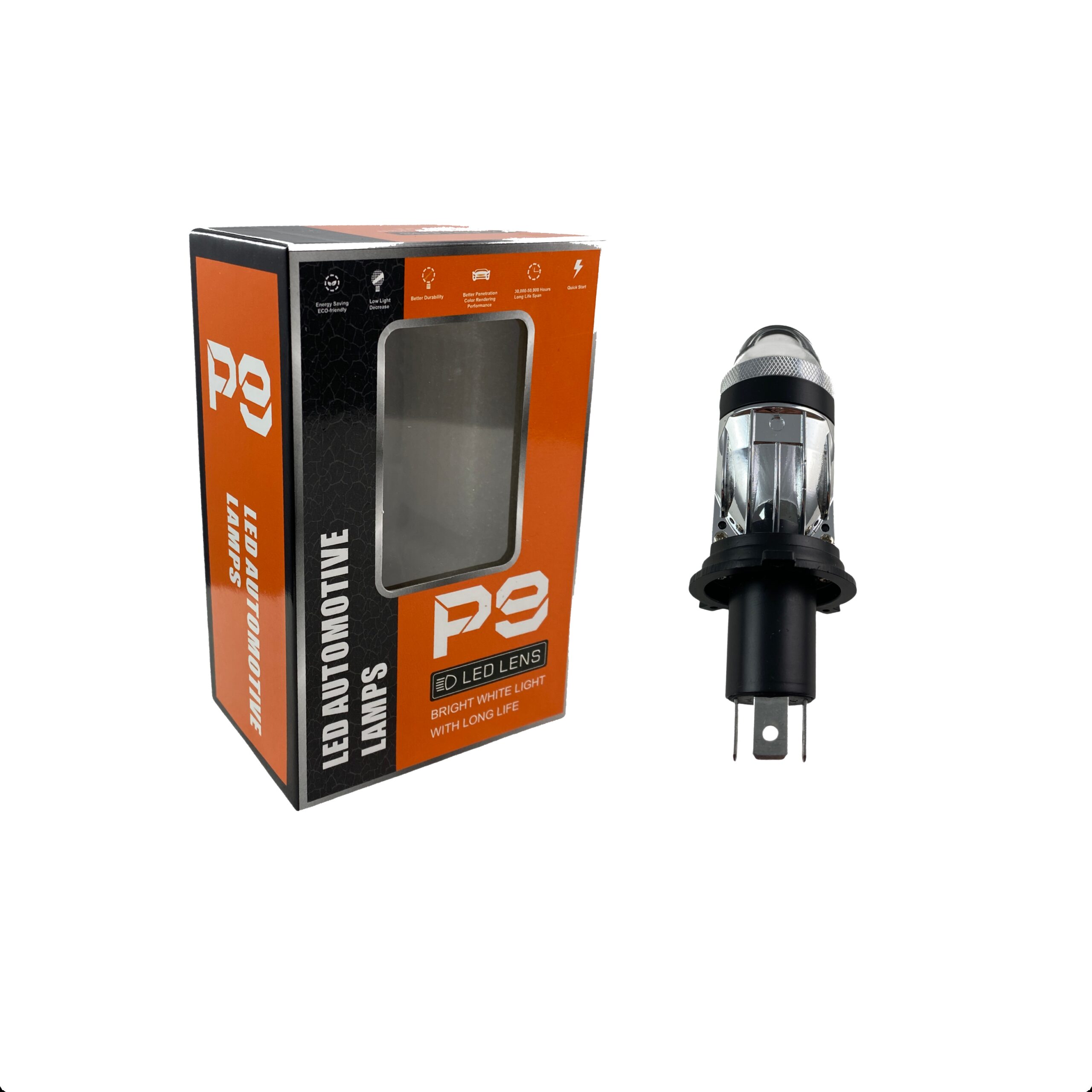 Led λάμπα H4 / HS1 για μεσαία και μεγάλα φώτα για μηχανή ή σκούτερ - 35 Watt - 1τμχ. - € 44,9 Led λάμπα H4 / HS1 για μεσαία και μεγάλα φώτα για μηχανή ή σκούτερ - 35 Watt - 1τμχ.
