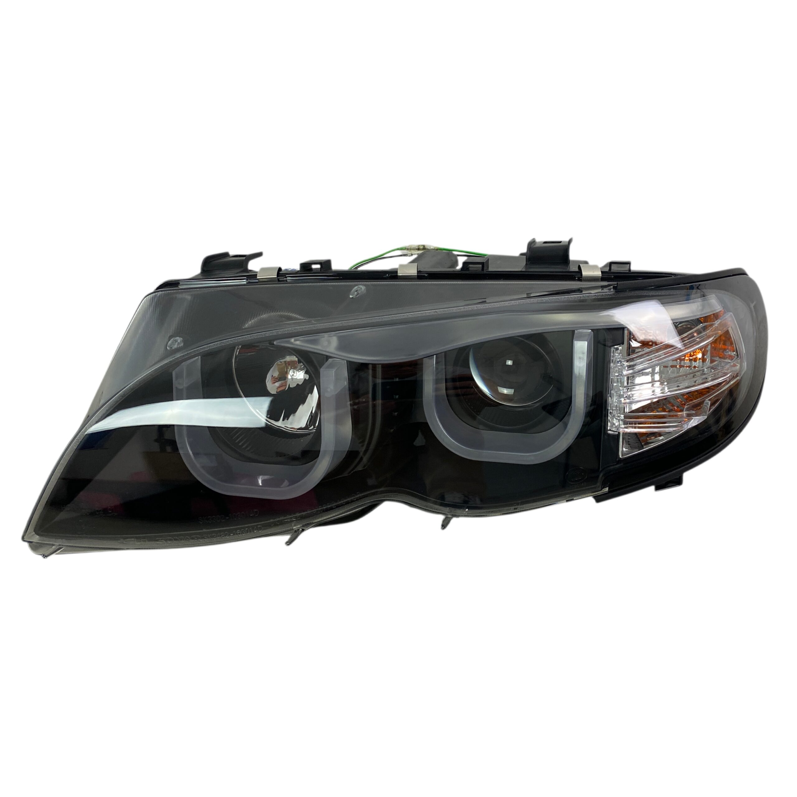 Φανάρια εμπρός BMW E46 (2001-2005) με 3D angel eyes sedan,combi - € 804,9 Φανάρια εμπρός BMW E46 (2001-2005) με 3D angel eyes sedan,combi