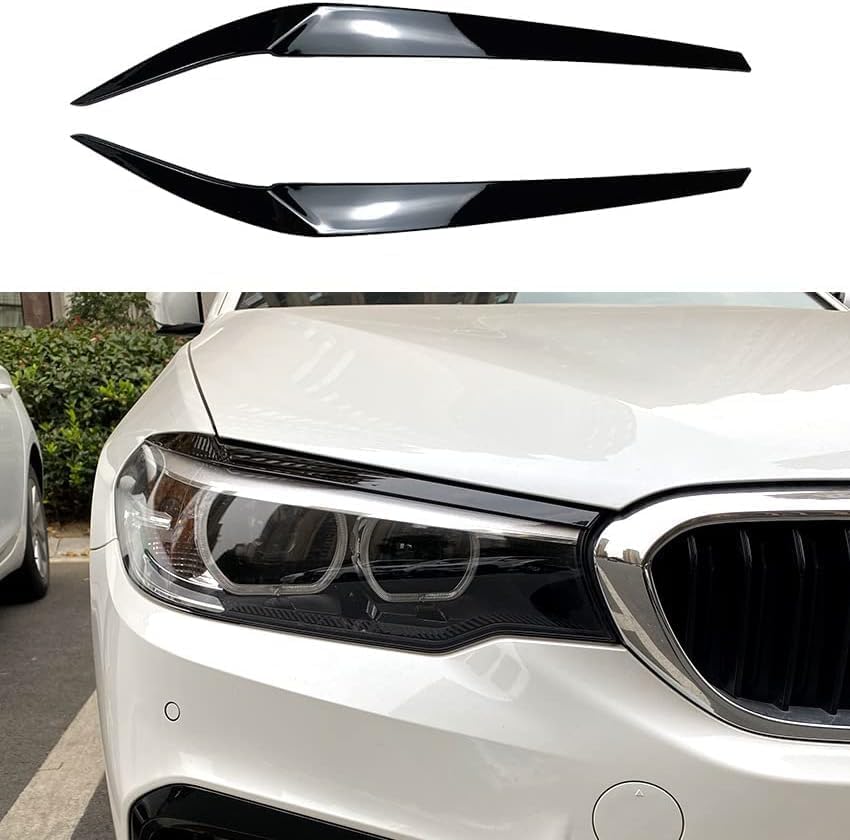 Φρυδάκια φαναριών BMW G30 (2018-2020) - μαύρα γυαλιστερά - € 63,9 Φρυδάκια φαναριών BMW G30 (2018-2020) - μαύρα γυαλιστερά