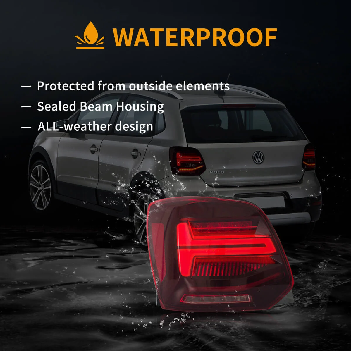 Πίσω φανάρια led Vw Polo (2009-2017) GTI / R design με τρέχουμενο φλας, κόκκινα - σετ 2τμχ. - € 386,9 Πίσω φανάρια led Vw Polo (2009-2017) GTI / R design με τρέχουμενο φλας, κόκκινα - σετ 2τμχ.